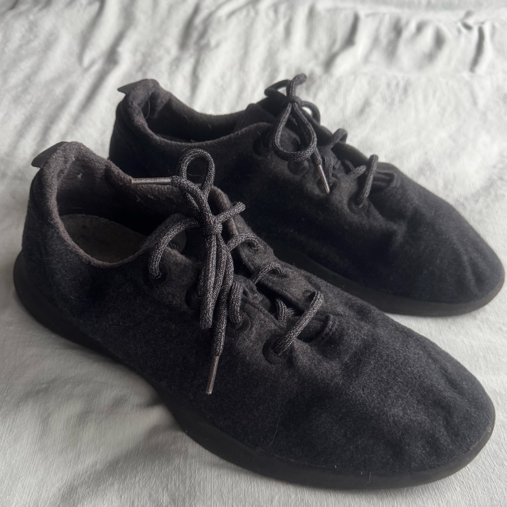 Allbirds Men's Wool Runners black size 14